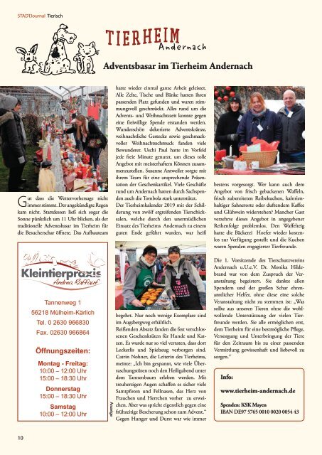 STADTJournal Ausgabe Dezember