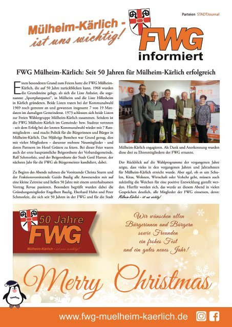 STADTJournal Ausgabe Dezember