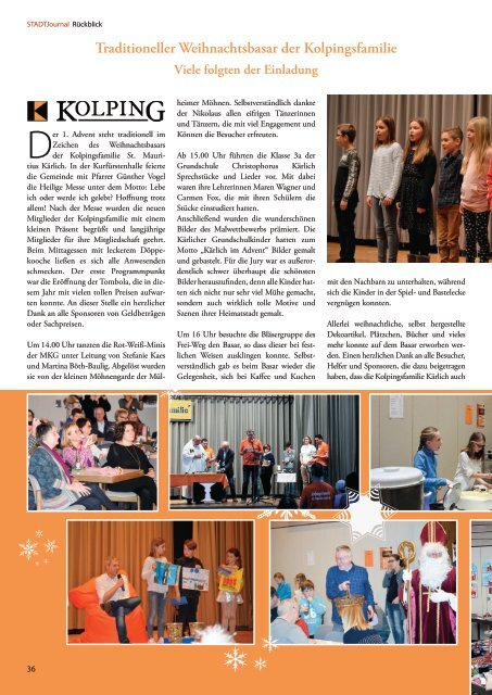 STADTJournal Ausgabe Dezember