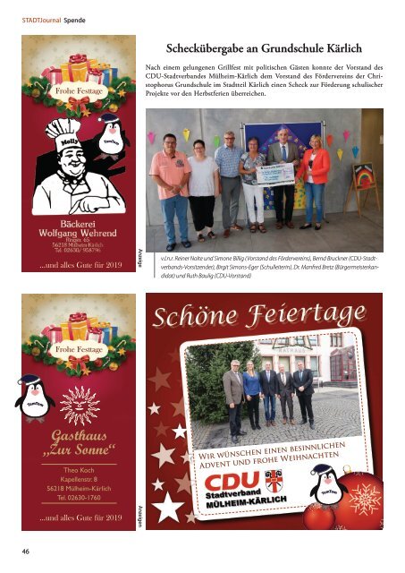 STADTJournal Ausgabe Dezember