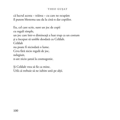 Garderobă (poezii) - Theo Gușat