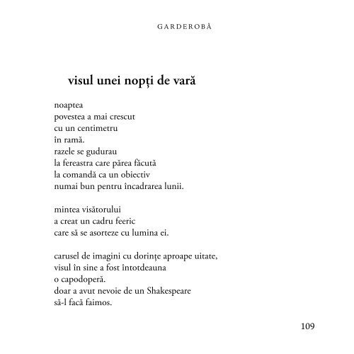 Garderobă (poezii) - Theo Gușat