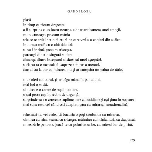 Garderobă (poezii) - Theo Gușat