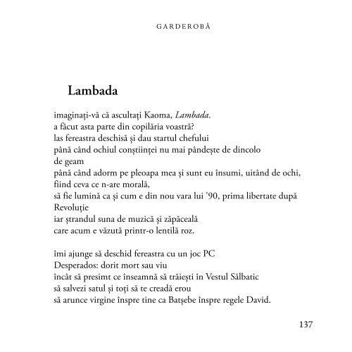 Garderobă (poezii) - Theo Gușat