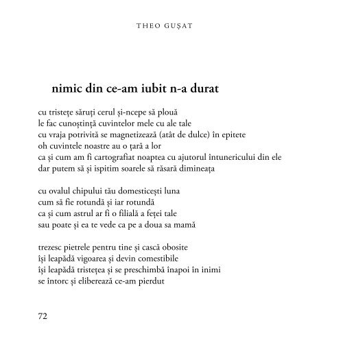 Garderobă (poezii) - Theo Gușat