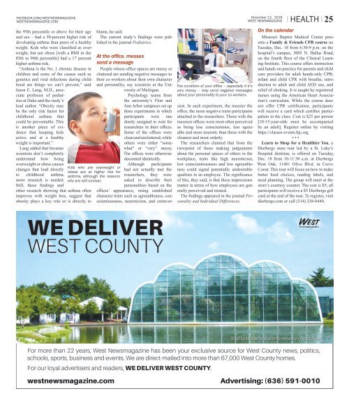 West Newsmagazine 12-12-18