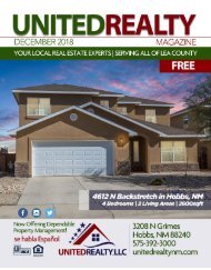 United Realty Magazine December 2018