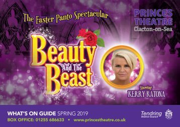 Princes Theatre, Clacton - Spring 2019 Show Brochure