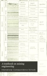 A Textbook on Mining Engineering, 1900, Answers to Questions