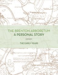 The Brenton Arboretum: A Personal Story