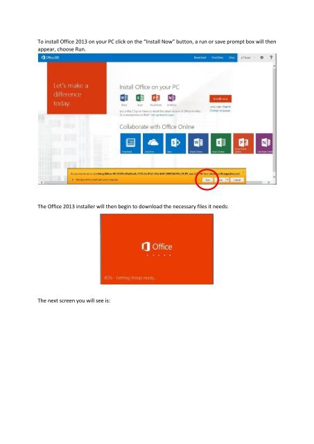 Microsoft Office 365 Install