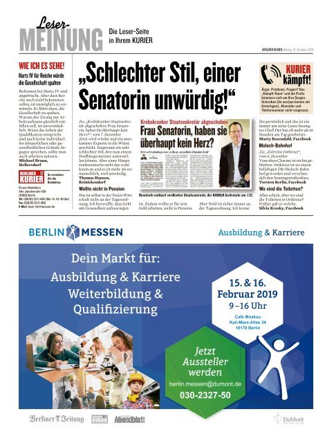 Berliner Kurier 10.12.2018