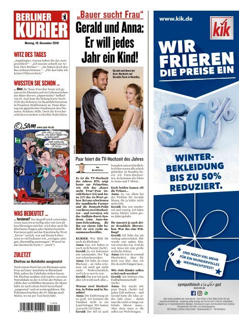 Berliner Kurier 10.12.2018