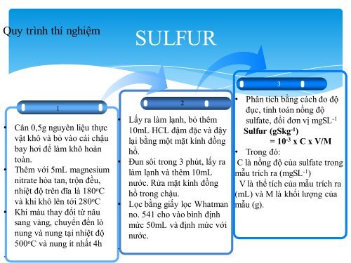 ĐỀ TÀI PHÂN TÍCH MẪU THỰC VẬT