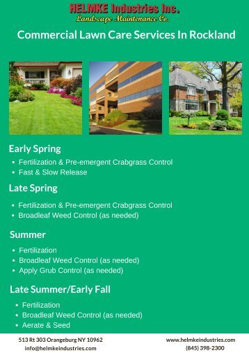 Affordable Lawn Care Service In Leander Commercial Lawn Care Services In Rockland
