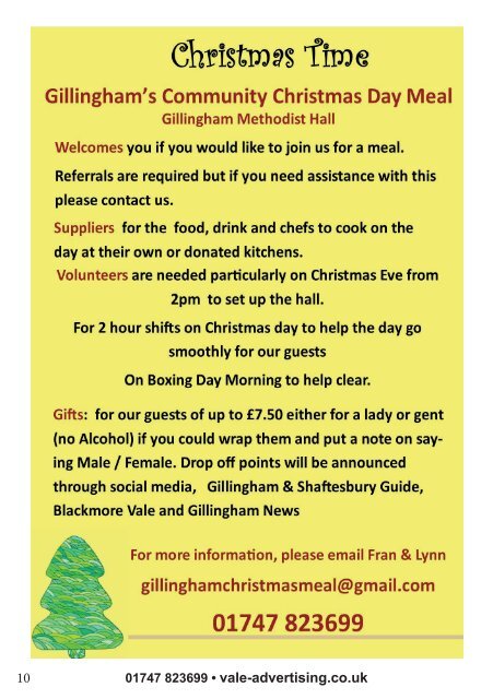 Gillingham & Shaftesbury Guide December 2018 