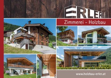 Prospekt Holzbau Erler GmbH
