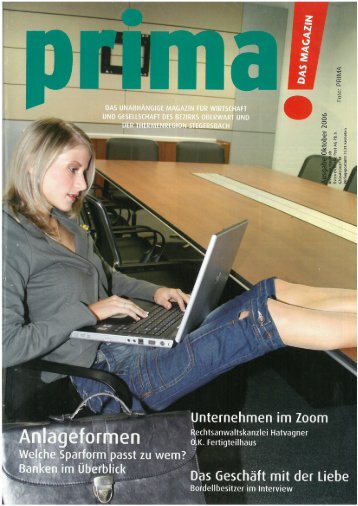 prima! Magazin - Ausgabe Oktober 2006