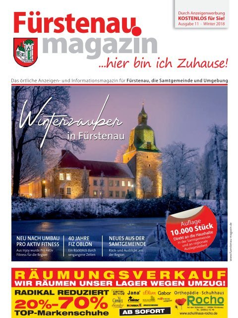 Fürstenau Stadtmag Winter 2018