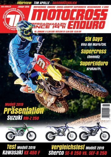 Motocross Enduro Ausgabe 01/2019