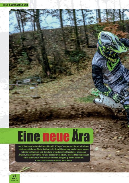 Motocross Enduro Ausgabe 01/2019