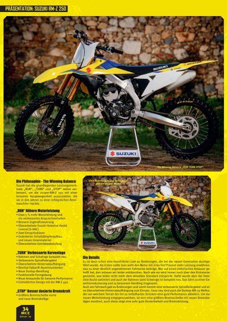 Motocross Enduro Ausgabe 01/2019