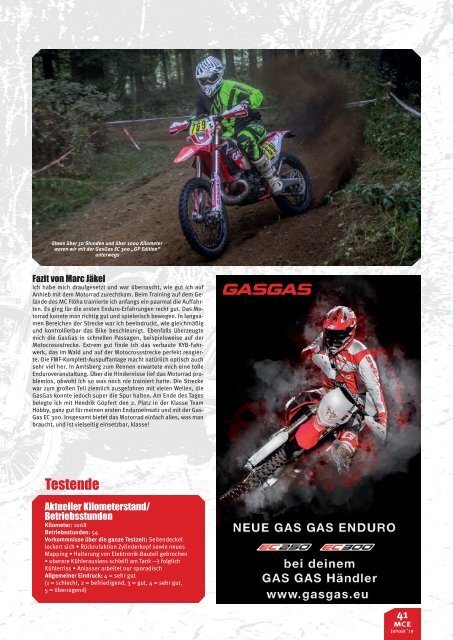 Motocross Enduro Ausgabe 01/2019