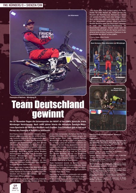 Motocross Enduro Ausgabe 01/2019