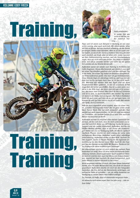 Motocross Enduro Ausgabe 01/2019