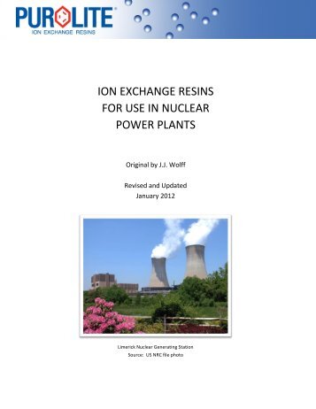 nuclear ion exchange resin - Purolite.com