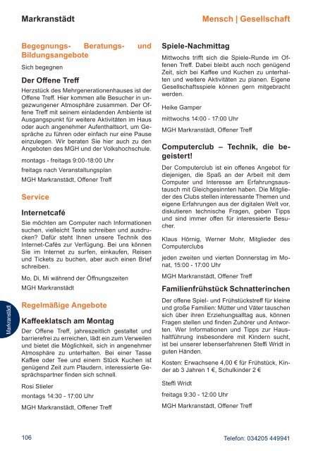 Kursprogramm VHS Leipziger Land Frühjar-Sommer 2019