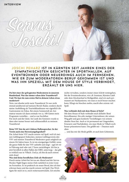 Der STYLER – Das Magazin des House of Style Nr 2