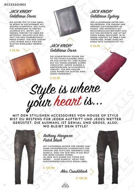 Der STYLER – Das Magazin des House of Style Nr 2