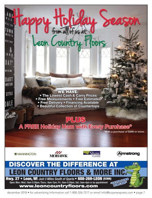 Buyers Express - La Crosse Edition - December 2018