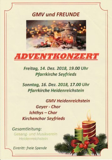 Adventkonzert 2018