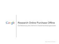 Research Online Purchase Offline - Google Full Value of Search