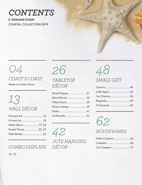 2019 Coastal Catalog