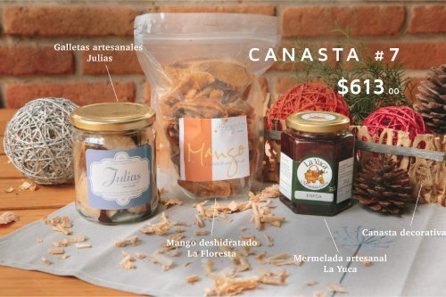 Catálogo Canastas Navideñas 2018, Artesana, Sabor y Origen 