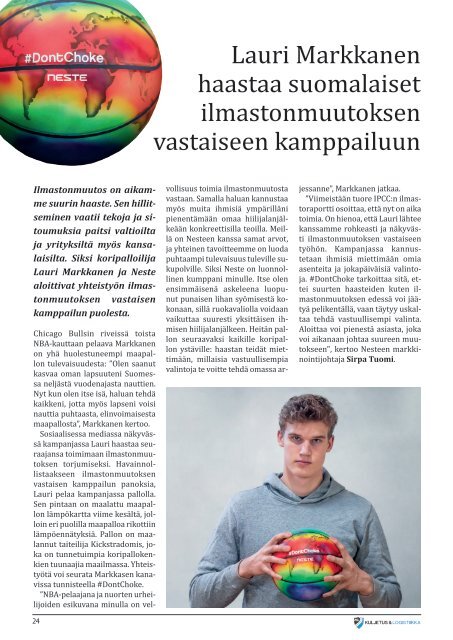 Kuljetus & Logistiikka 6 / 2018