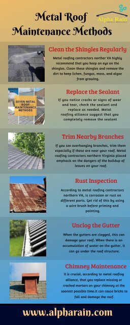 Best Practices for Metal Roofing Maintenance | Alpha Rain