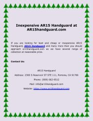 Inexpensive AR15 Handguard at AR15handguard.com