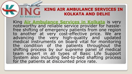 Take Cardinal Shifting by King Air Ambulance Services in Kolkata and Delhi