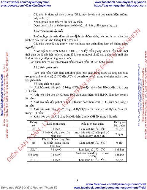 Đánh giá nước ngầm ký túc xá trường Đại học Công Nghiệp TP.HCM, phường Lê Hồng Phong, Thành phố Quảng Ngãi