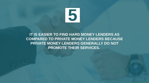 Difference between Private Money Lenders and Hard Money Lenders in Houston