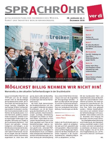 Sprachrohr 4/2018