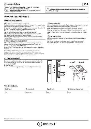 KitchenAid I CT 64LSS - I CT 64LSS DA (F155671) Setup and user guide