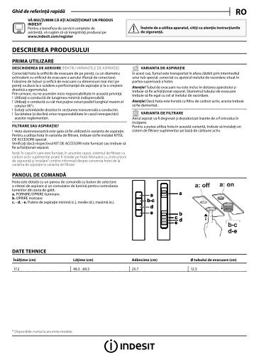 KitchenAid I CT 64LSS - I CT 64LSS RO (F155671) Setup and user guide