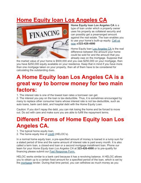 Can You Take Out 2 Home Equity Loans - Loan Walls