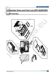 8. Exploded Views and Parts List (SPP@2020R/SEE) - MK Electronic