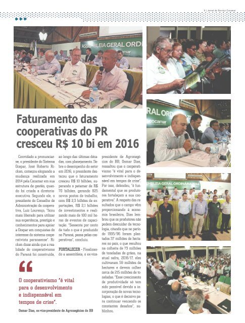 Jornal Cocamar Fevereiro 2017